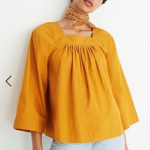 Madewell Square-Neck Top Size Small